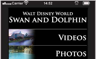 Access Walt Disney World Resort Info Via iPhone and iTouch App