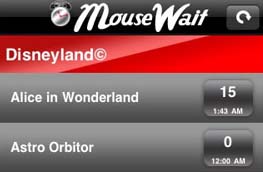 Get Accurate Disneyland Wait Times & More With New iPhone App