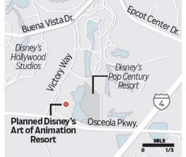 Walt Disney World to Build New Hotel Dubbed “Disney’s Art of Animation Resort”