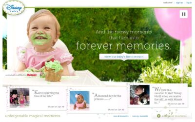 Disney Launches New Site For Expecting and New Parents: DisneyBaby.com